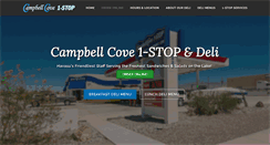 Desktop Screenshot of campbellcove1stop.com