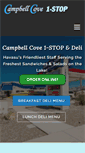 Mobile Screenshot of campbellcove1stop.com